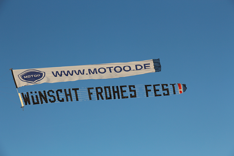 Kombi-Banner in der Luftwerbung – von Bannerfliegen.de
